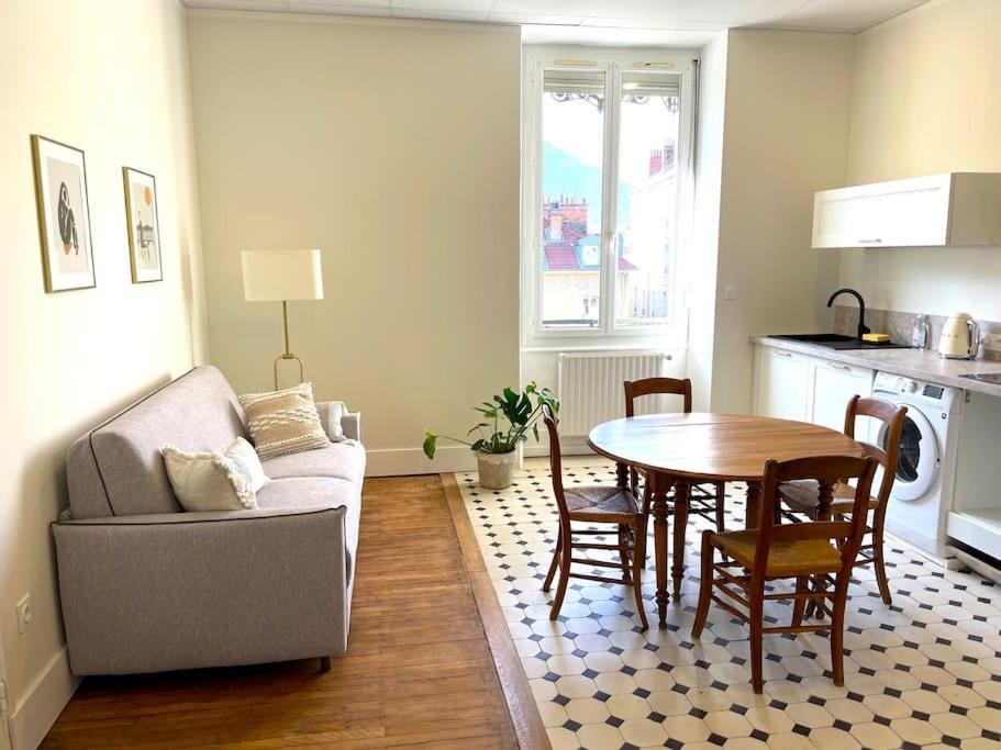Appartement Entierement Renove Proche Gare Grenoble Bagian luar foto